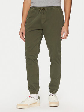 Tommy Jeans Tommy Jeans Jogger kelnės Austin DM0DM20283 Žalia Slim Fit