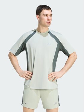 adidas adidas Koszulka techniczna 167794 Kremowy Regular Fit