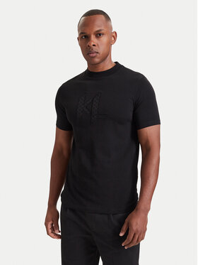 KARL LAGERFELD KARL LAGERFELD Tričko 755047 564235 Čierna Regular Fit