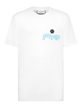 PHILIPP PLEIN PHILIPP PLEIN T-shirt 22599 Bianco Regular Fit