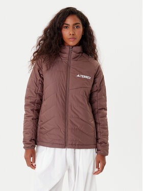 adidas adidas Outdoor-Jacke Terrex Multi JN0812 Braun Regular Fit