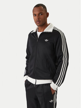 adidas adidas Bluză adicolor Classic KE3527 Negru Slim Fit