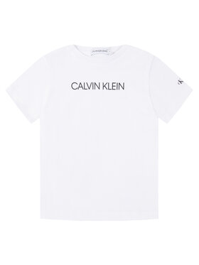 Calvin Klein Jeans Calvin Klein Jeans T-Shirt Institutional SS IB0IB00347 Λευκό Regular Fit
