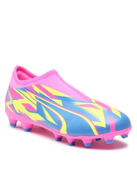 Puma Čevlji Za Nagomet Ultra Match Ll Energy Fg/Ag Youth 107555 01 Roza