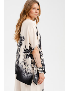 blue shadow blue shadow Tunika Fery Kremowy Regular Fit