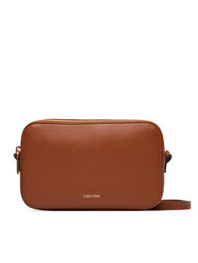 Calvin Klein Calvin Klein Handtasche Foil Logo Elongated Camera Bag LV04F3276G Braun