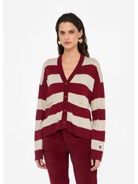 Liu Jo Liu Jo Cardigan MF5374MA16RC3850 Rosso Regular Fit