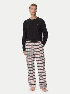 Tommy Hilfiger Tommy Hilfiger Pigiama UM0UM04045 Nero Regular Fit