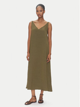 ViCOLO ViCOLO Nyári ruha TD0758 Khaki Regular Fit