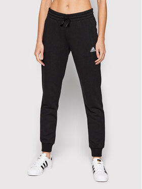 adidas adidas Pantaloni da tuta Essentials French Terry Logo GM5526 Nero Slim Fit