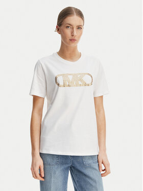 MICHAEL Michael Kors MICHAEL Michael Kors Tričko MS651SC97J Biela Regular Fit