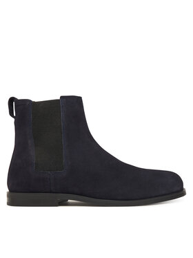 Calvin Klein Calvin Klein Členková obuv s elastickým prvkom Ess Rubber Chelsea Su HM0HM02055 Čierna