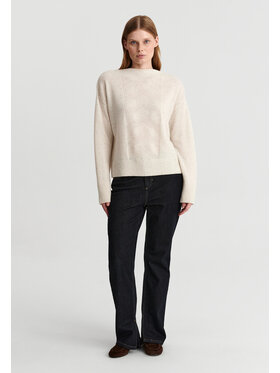 TATUUM TATUUM Sweter ALVERANA Kremowy Classic Fit