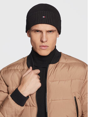 Tommy Hilfiger Tommy Hilfiger Kepurė Flag AM0AM10529 Juoda