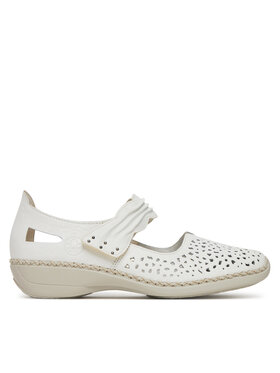 Rieker Rieker Pantofi 41399-80 Alb