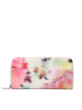 Desigual Desigual Голям дамски портфейл 23SAYP16 Цветен
