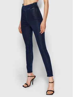 Guess Guess Дънки джегингс Priscy W1YA49 D4ES1 Тъмносин Jegging Fit