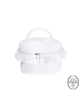 Caramella Caramella Kosmetyczka XL Royal z kryształami Swarovski® Biały