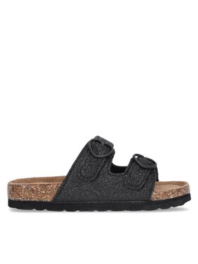 ZigZag ZigZag Шльопанці Messina Kids Cork Z151002 Чорний