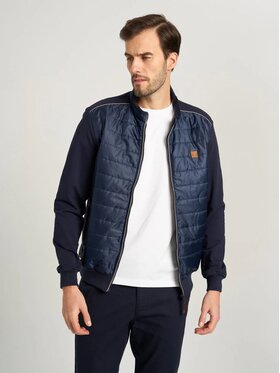 Willsoor Willsoor Sweter 11988 Granatowy Regular Fit