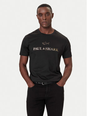 Paul&Shark Paul&Shark Marškinėliai 99311007 Juoda Regular Fit