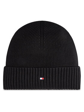 Tommy Hilfiger Tommy Hilfiger Шапка Flag AM0AM12796 Черен