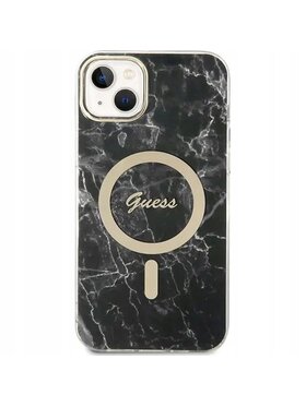 Guess Guess Etui na telefon Guess Marble Czarny