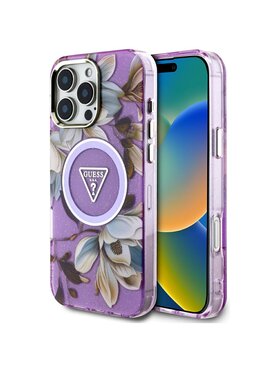 Guess Guess Etui na telefon Apple iPhone 16 Pro Max Fioletowy