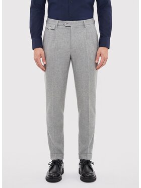 Pako Lorente Pako Lorente Spodnie materiałowe P26WF-WX-006 Szary Straight Fit