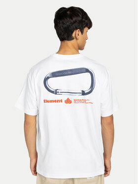 Element Element T-shirt Sporting ELYZT00569 Bianco Relaxed Fit