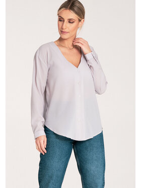 FIGL FIGL Koszula M1070 Szary Regular Fit