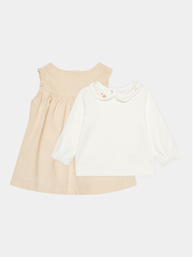 OVS OVS Set Bluse und Kleid 1861995 Beige Regular Fit