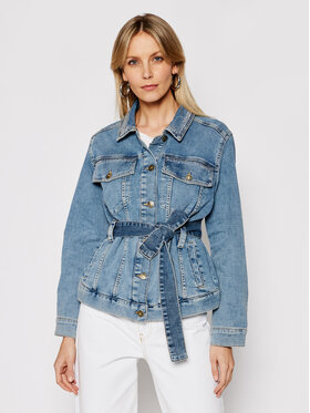 My Twin My Twin Jeans jakna 202MP2070 Modra Regular Fit