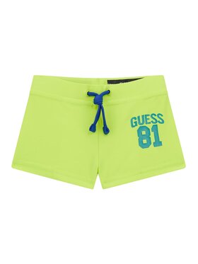 Guess Kids Guess Kids Spodnie materiałowe 174797 Żółty Regular Fit