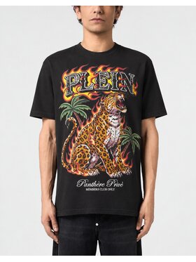 PHILIPP PLEIN PHILIPP PLEIN Tričko 32089 Čierna Regular Fit