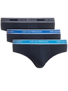Emporio Armani Underwear Emporio Armani Underwear Komplet 3 par slipów 111734 0P717 64135 Granatowy