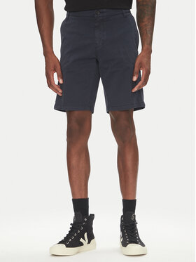 Mustang Mustang Stoffshorts Amsterdam 1016450 Dunkelblau Slim Fit