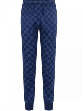 Nike Nike Spodnie dresowe 95d378-u90_jordan_blu Niebieski Regular Fit