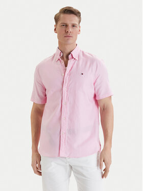 Tommy Hilfiger Tommy Hilfiger Košile MW0MW42450 Růžová Regular Fit