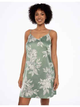 Esotiq Esotiq Koszula nocna 41222-97X Zielony A-Line Fit