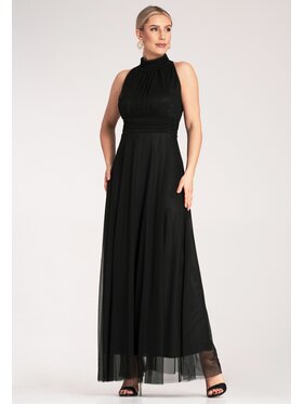 FIGL FIGL Abito da sera M1173 Nero Flared Fit