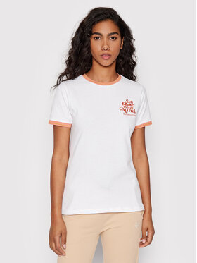Femi Stories Femi Stories T-shirt Cosma Bianco Slim Fit