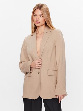 Herskind Herskind Сако Mercy 4821840 Бежов Relaxed Fit