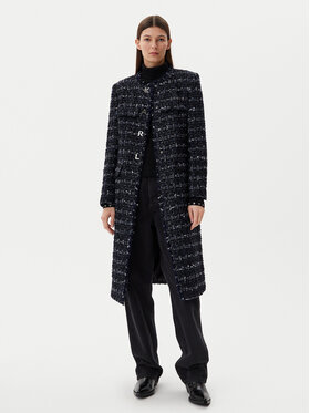 Karl Lagerfeld Jeans Karl Lagerfeld Jeans Cappotto di transizione A1W15022 Blu scuro Regular Fit