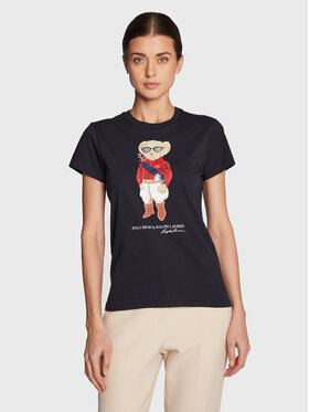 Polo Ralph Lauren Polo Ralph Lauren Póló 211873023001 Sötétkék Regular Fit