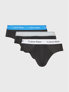 Calvin Klein Underwear Calvin Klein Underwear Sada 3 kusů slipů 0000U2661G Černá