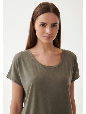 TATUUM TATUUM Bluzka DAVIJA Khaki Classic Fit