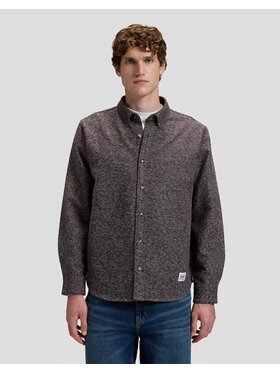 Lee Lee Koszula WORKWEAR BUTTON DOWN Brązowy Relaxed Fit