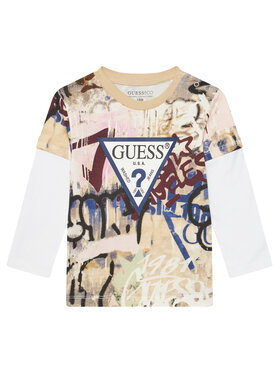 Guess Guess Блузка N5YI09 K8HM4 Кольоровий Regular Fit