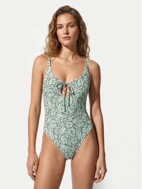 Roxy Roxy Μαγιό Wildside Paisley ERJX103810 Πράσινο